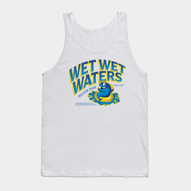 Wet Wet Waters Water Park-Light Design Tank Top by Hey Riddle Riddle